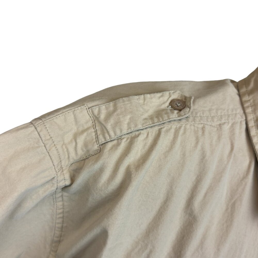 Steve's Jeans button down shirt, size 3X, short sleeves, pockets, 100% cotton - Picture 3 of 7
